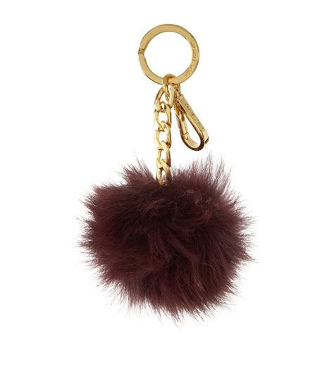 Amazon.com: Michael Kors Pom Pom Key Chain